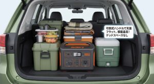 Jackeryのフラット天面と積載性の特徴