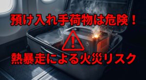リチウムイオン電池の危険性と熱暴走リスク