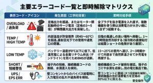 エラー発生時の初動プロトコル