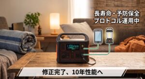 ポータブル電源の保管環境と劣化対策