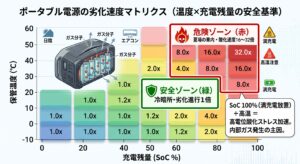 温度管理と適切なSoC保管環境