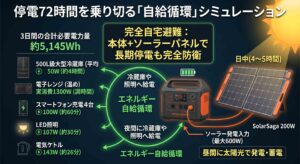 Jackery 2000 New ソーラー充電実測風景