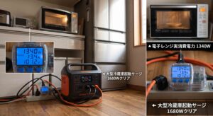 Jackery 2000 New 実測測定風景