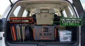 Jackery 2000 New 完全フラット天面構造